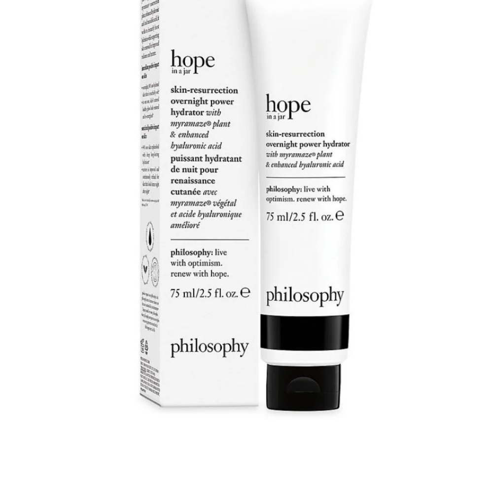 Philosphy Hope in a jar skin- resurrection overnight power hydrator Brand New